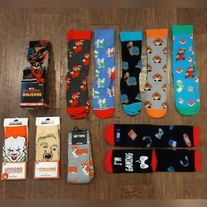 Men's Sock Bundle (15 Pairs Total)